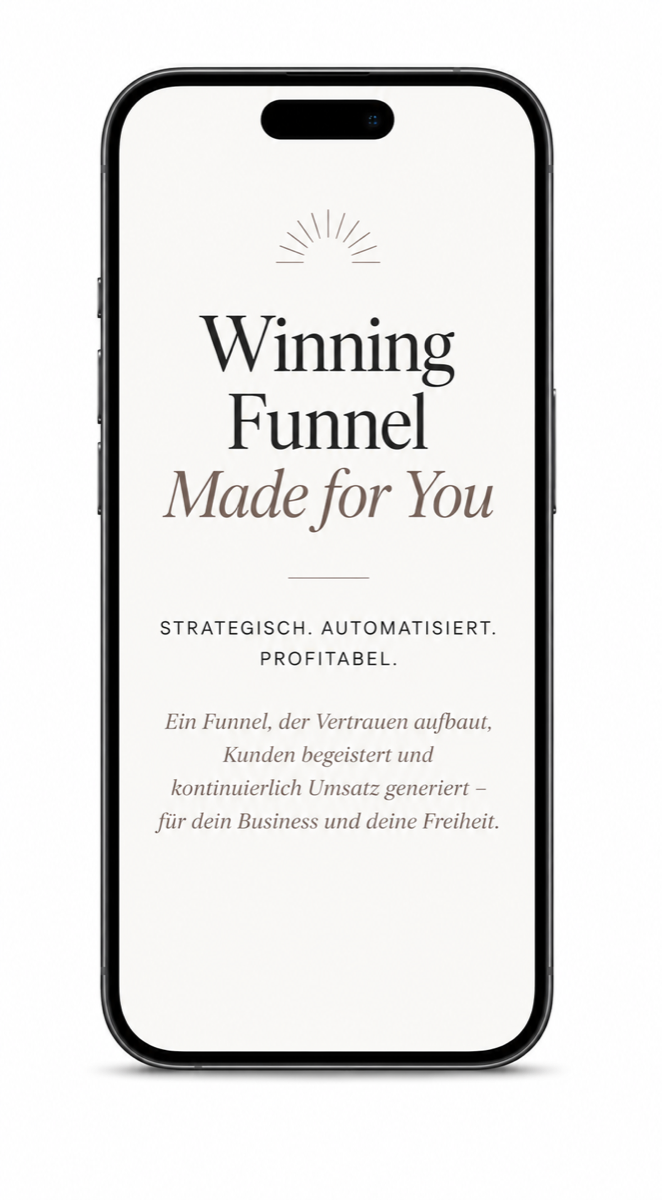 Dein passender Funnel